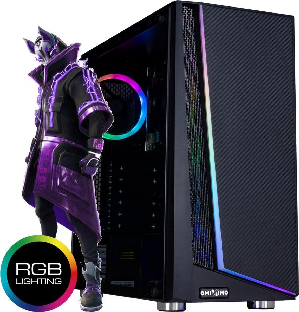 omiXimo AMD Ryzen 3 Game PC 16 GB ram 480 GB SSD Geschikt voor: Fortnite, Minecraft, Sims