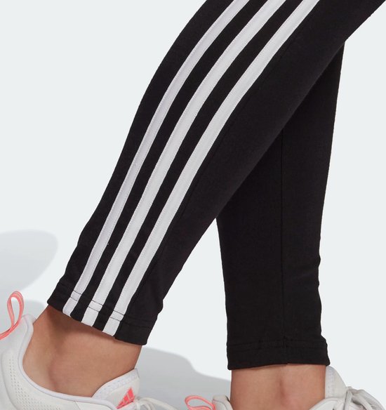 adidas Sportswear LOUNGEWEAR Essentials Legging met 3-Stripes - Dames - Zwart- XS van Merkloos — afbeelding 4