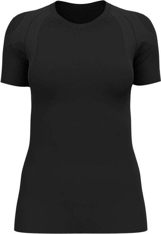 Odlo Active Spine 2.0 T-Shirt S/S Crew Neck Women, zwart Maat XS