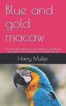 Blue and gold macaw