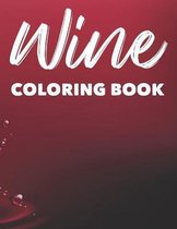 Wine Coloring Book
