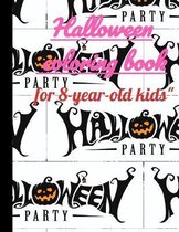 Halloween coloring book for 8 year old kids