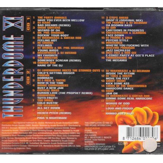 Thunderdome XI The killing playground, ID&T