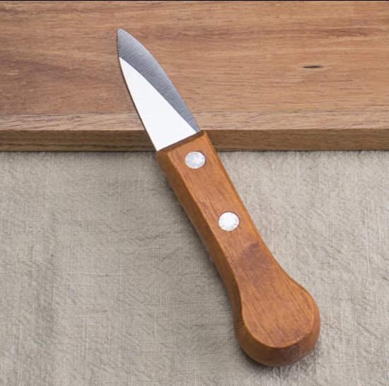 Couteau à huitre manche palissandre lame épaisse