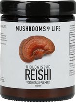 Mushrooms4Life / Reishi Paddestoel Poeder Biologisch – 60 gram