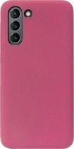 ADEL Premium Siliconen Back Cover Softcase Hoesje Geschikt voor Samsung Galaxy S21 Plus - Bordeaux Rood