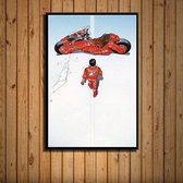 Akira Poster 1 - 60x90cm Canvas - Multi-color