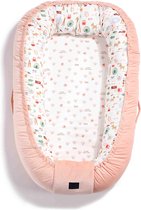 French Riviera Girl - Powder pink - Babynestje Babynest 110x70x15 cm