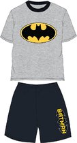 Batman pyjama - maat 104 - Bat-Man shortama - grijs shirt met zwarte broek