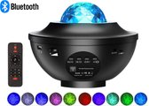Sterren Projector Sterrenhemel - Bluetooth - met Muziek - USB Kabel - Led en Laser Lamp- tiktok - tiktoklamp