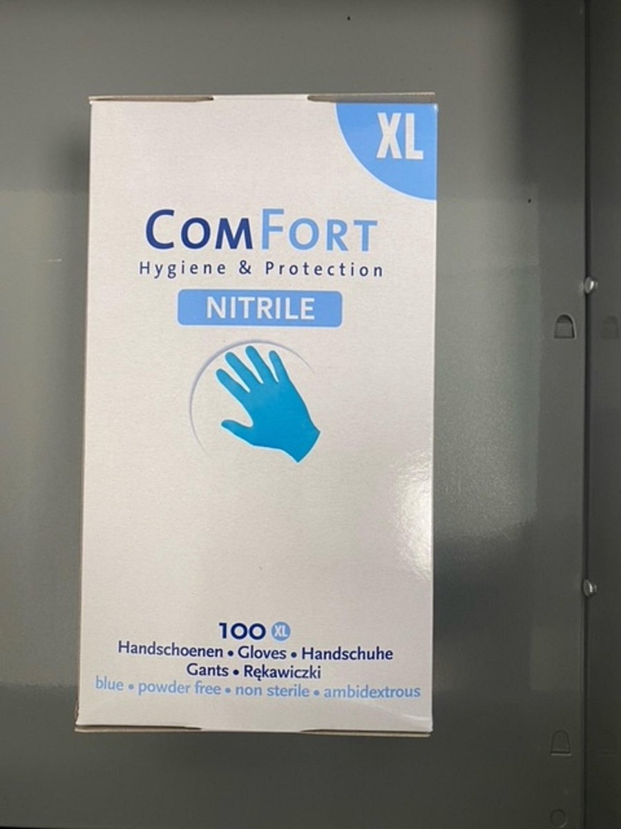 Goedkoopste Comfort Handschoen Nitril Latex XL 100 stuks