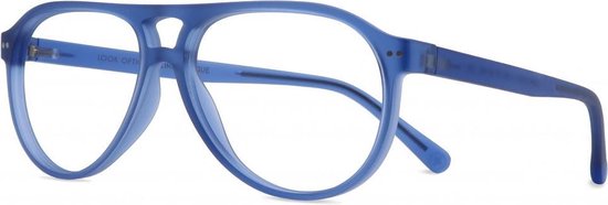 LookOptic Leesbril Liam + 2.50 Sky Blue - Retinashield Blue Light Protection