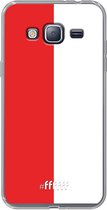 Samsung Galaxy J3 (2016) Hoesje Transparant TPU Case - Feyenoord #ffffff