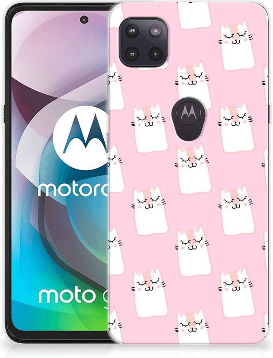 Motorola Moto G 5G TPU Hoesje Sleeping Cats