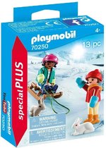 Playmobil 70250 Special Plus Kinderen met Slee - Speelgoed - Playmobil