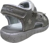 Lumberjack velcro witte sterren meisjes sandalen Spongy silver mt 32