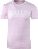 Ballin - Heren T-Shirt - Ronde Hals - Regular Fit - Roze