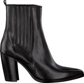 Notre-V 02a-201 Enkellaarsjes - Enkelboots - Dames - Zwart - Maat 41