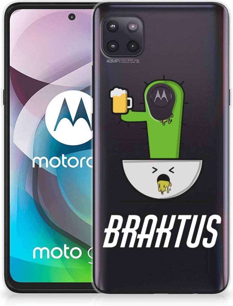 Motorola Moto G 5G Telefoonhoesje met Naam Braktus