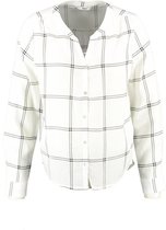 Only off white soepele oversized blouse - valt ruim - Maat 34