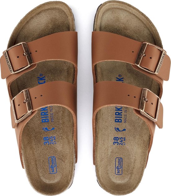 Birkenstock Arizona Unisex Slippers Ginger Brown Narrow-fit Maat 44 |  bol.com