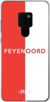 6F hoesje - geschikt voor Huawei Mate 20 -  Transparant TPU Case - Feyenoord - met opdruk #ffffff