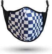 Saint Wafi - Dakar - Gezichtsmasker - Fashion masker - Mondmasker - Masker - Mondkapje - Maat M (Vrouwen)