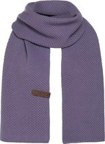 Knit Factory Jazz Gebreide Sjaal Dames - Violet - 200x30 cm
