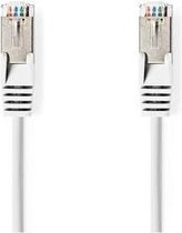 Nedis CAT6a-Kabel | S/FTP | RJ45 Male | RJ45 Male | 3.00 m | Rond | LSZH | Wit | Polybag