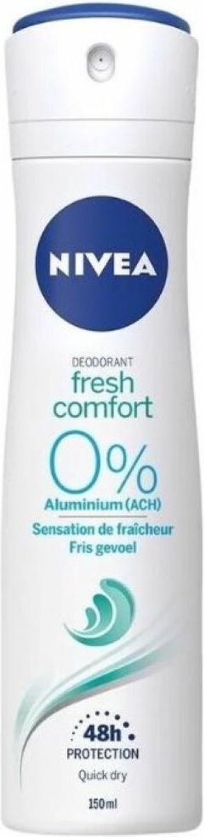 Goedkoopste Nivea Fresh Comfort Alu- free Spray 150 ml