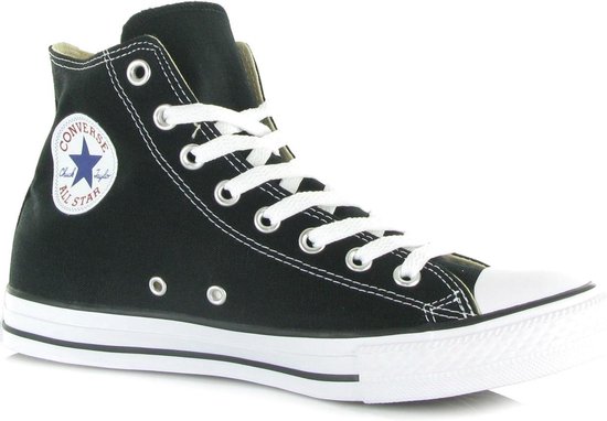 Converse All Star Sneakers Hoog - Black/White