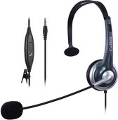 headset met microfoon - headset Mobiele Telefoon met noise-cancelling microfoon - Mobiele Telefoon hoofdtelefoon for Skype iPhone Samsung Huawei Computer Laptop PC Call Center Podcast, auto e