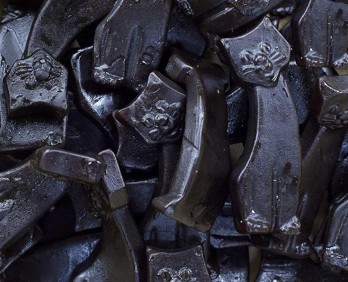 Candy Freaks Suikervrije Drop Katten 450 Gram - Lactosevrij - Geletinevrij - Glutenvrij - Halal - Vegan drop - Ramadan - Sinterklaas en kerst cadeau