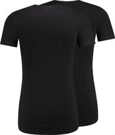 RJ Bodywear 2Pack T-shirt O-Neck Lisbon Zwart-M (5)