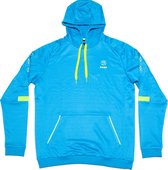 Padl hooded sweater - Padel - Ocean blue/fluo yellow - L