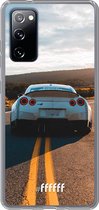 6F hoesje - geschikt voor Samsung Galaxy S20 FE - Transparant TPU Case - Silver Sports Car #ffffff