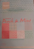 Marianne Design - pretty papers bloc   Eline's Peach & Mint