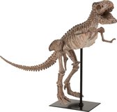 J-Line Dinosaurus T-Rex Op Voet Poly Lichtbruin