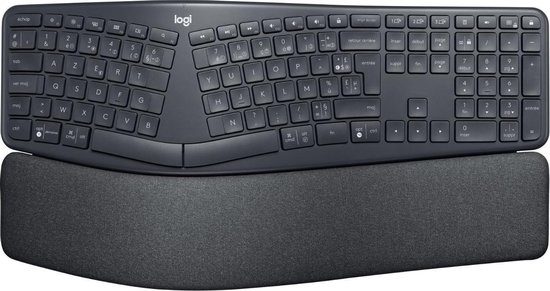 Logitech Ergo K860 clavier RF sans fil + Bluetooth Français Graphite | bol
