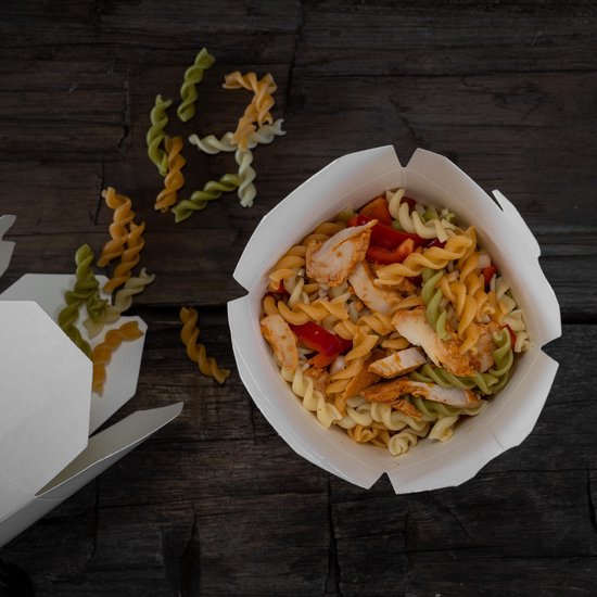 Take-away kartonnen boxen, 1700 ml..., 300 st. | Green Box