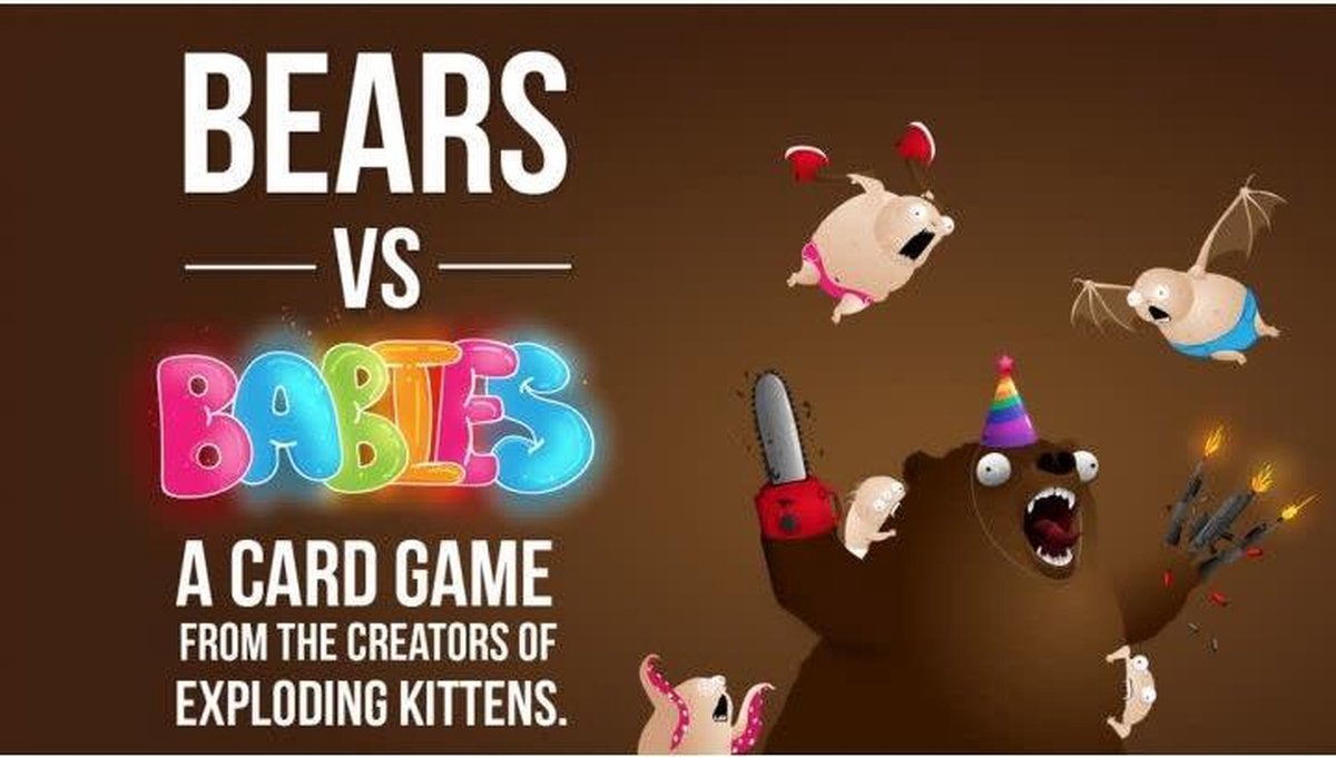 Bears vs Babies - Jeu de cartes en anglais | Jeux | bol.com