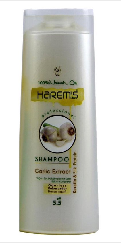 Harems Knoflook shampoo voor anti haaruitval 400 ml | bol.com