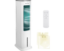 Aircooler Snow 33TUN - Luchtkoeler met koelelement /ventilator met afstandsbediening - Wit