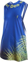 Boxeur Des Rues - Dames Tank Top met Capuchon - Blauw - XS