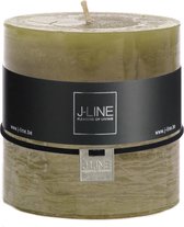 J-Line Bougie Cylindre Herbe -64H