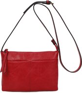 Crossbody clutch Ines Delaure rood