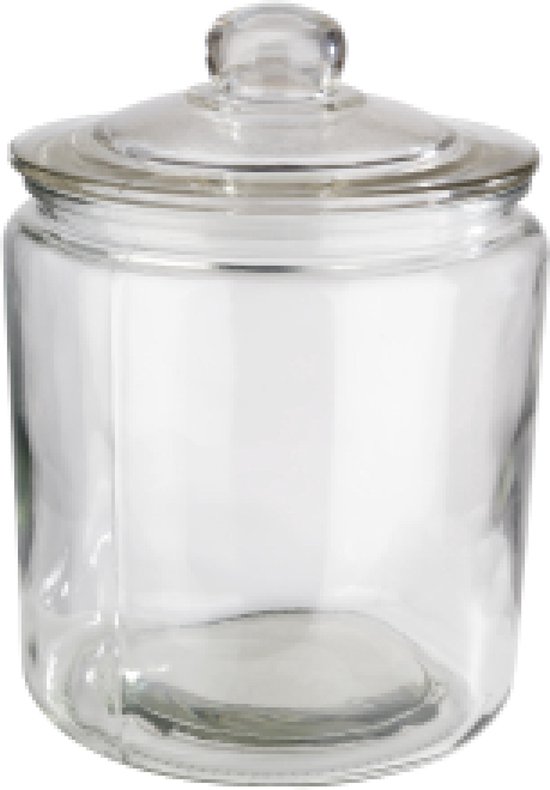 Bocaux de Bocaux de conservation - couvercle hermétique - Pot de rangement - Glas - Ø18 cm
