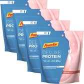 PowerBar Deluxe Protein Shake - Strawberry - Eiwitshake / Proteine shake - 4 x 500 gram - 80 porties