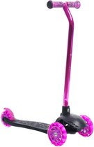 Sullivan Lean N Glide Tri Step met LED verlichte wielen (geen batterijen nodig) - Zwart/Roze