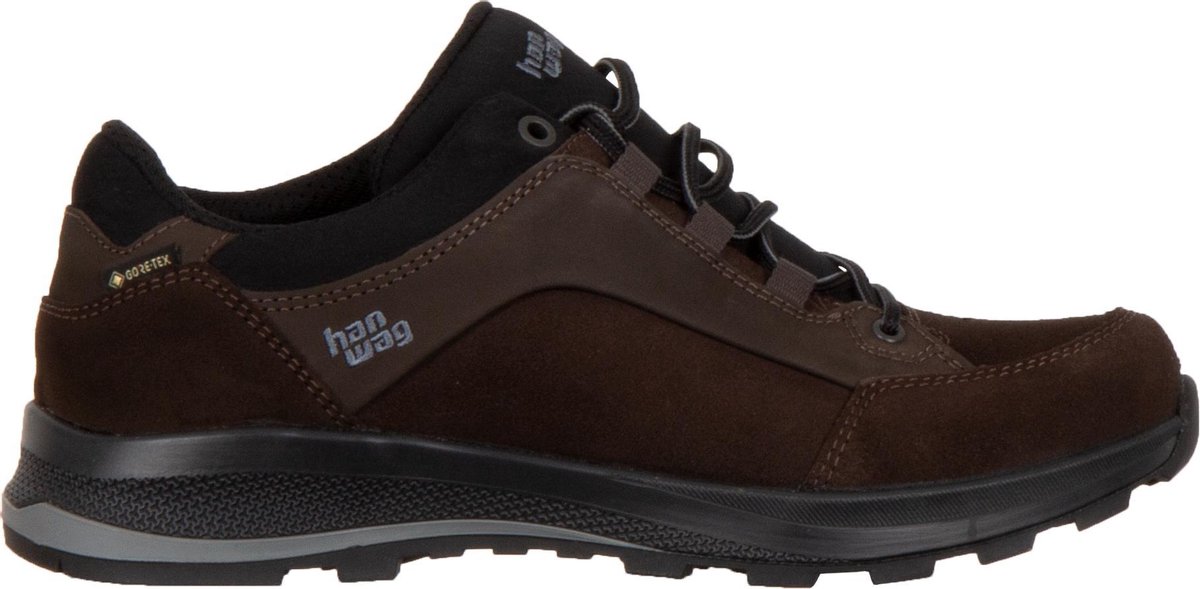 Hanwag Banks Low GTX Wandelschoenen Heren Mocca 46 Zwart